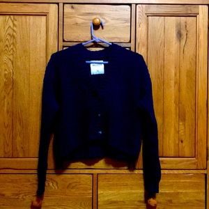 Navy blue hollister sweater XS